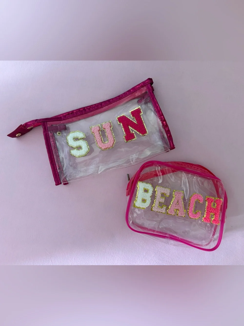 Clear Plastic Summer Beach Bag